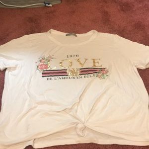 White Love Shirt